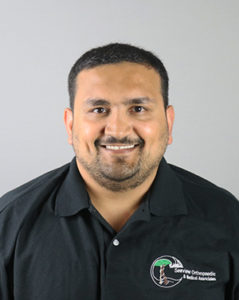 Photo of Harshit Shah, PT & Schroth Certified Physical Therapist, of Seaview Orthopaedics orthopedic physical therapy team.