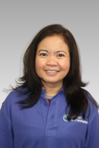 Photo of Doris Torres, PT, of Seaview Orthopaedics orthopedic physical therapy team.