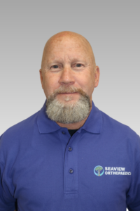 Photo of Gary Cookson, PT, of Seaview Orthopaedics orthopedic physical therapy team.