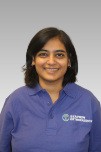 Photo of Madri Patel, PT, of Seaview Orthopaedics orthopedic physical therapy team.