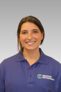 Photo of Nicole Schlinger, PT & Schroth Certified Physical Therapist, of Seaview Orthopaedics orthopedic physical therapy team.