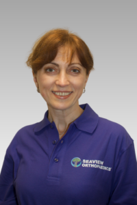 Photo of Tatiana Kitaychik, OT, of Seaview Orthopaedics orthopedic physical therapy and occupational therapy team.